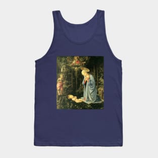 Adoration In The Forest Christmas Gift For Religious Spiritual Person Tank Top